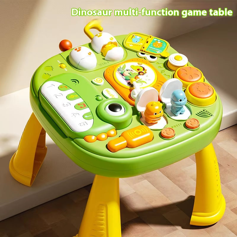 Baby Educational Musical Animal Piano Music Multifunction Desk Kids Learning Table Toys for Kids