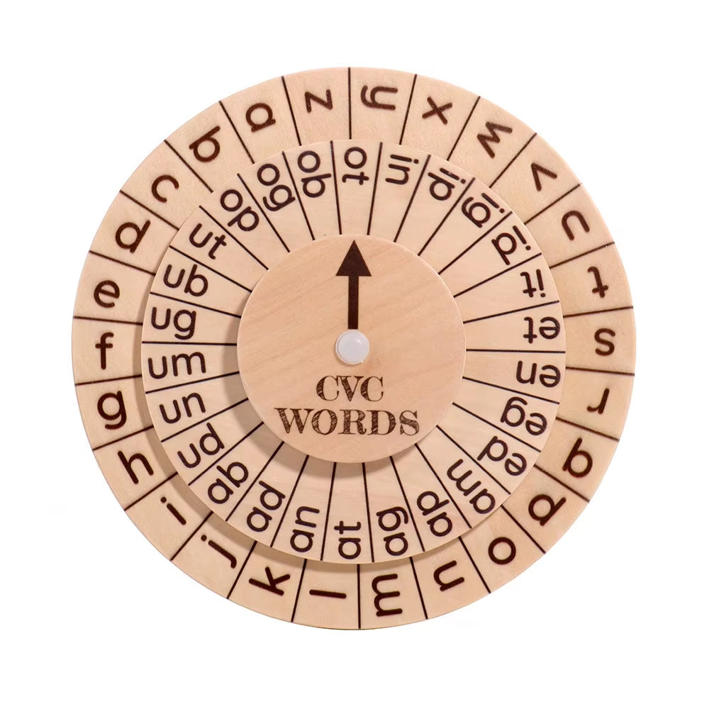 Children'S English Word Spelling Game Letter Recognition Montessori Early Education Toy