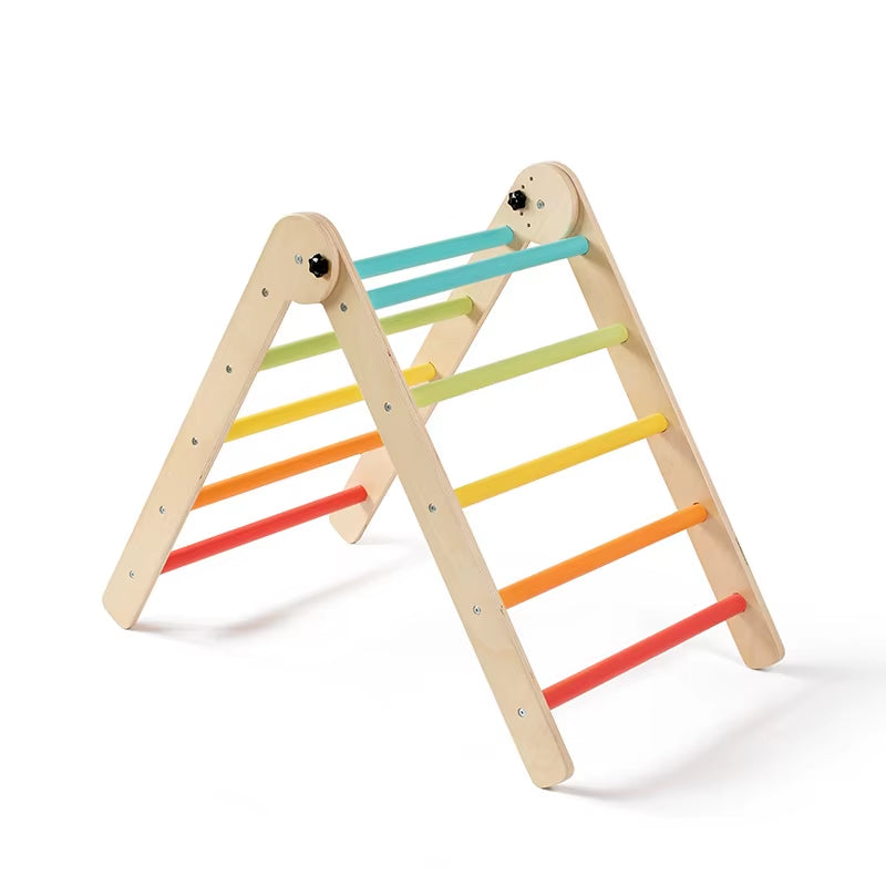 Montessori Wooden Learning Tower Foldable Toys Slide Indoor Combination Climbing Frame for Kids Toddlers