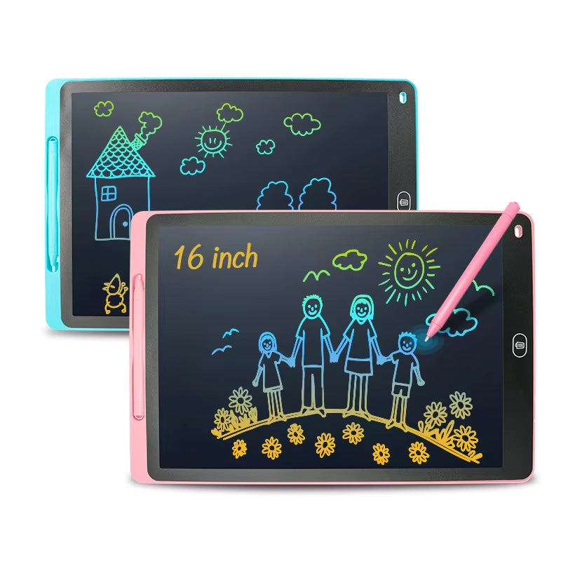 16 Inch Factory Direct Digital Slate for Toys for Kids Children Flexible Screen Drawing Board Writing Tablet for Children