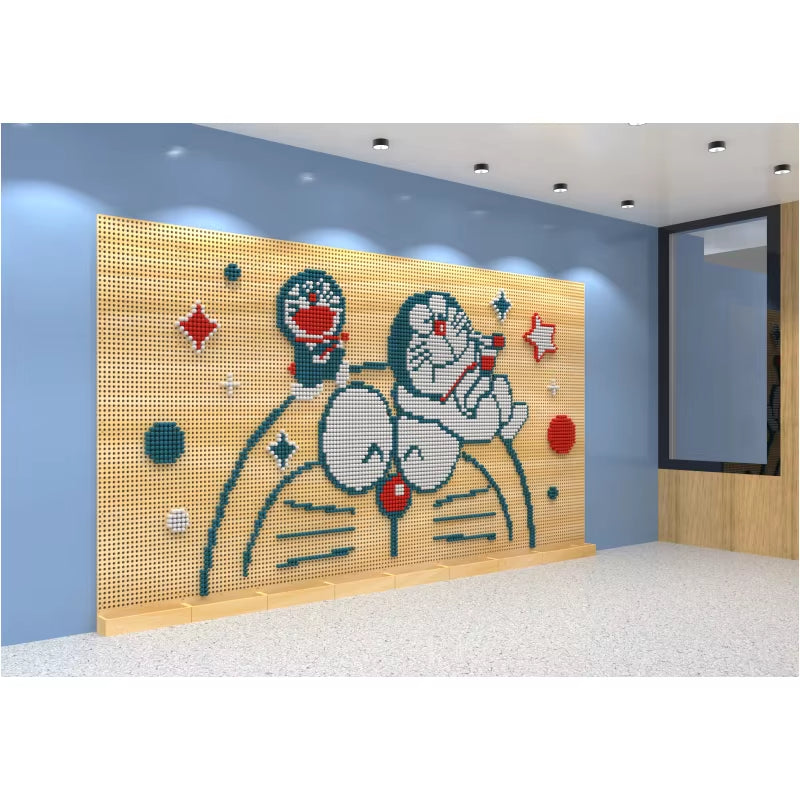 New Arrival Montessori Toys Educational Wooden Toys for Kids Interactive Wall Game for Indoor Playground