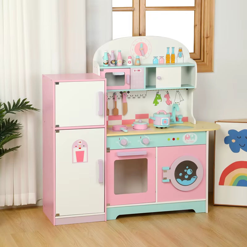 Montessori Inspired DIY Kitchen Furniture Educational Wooden Toys for Toddlers for Baby and Kids
