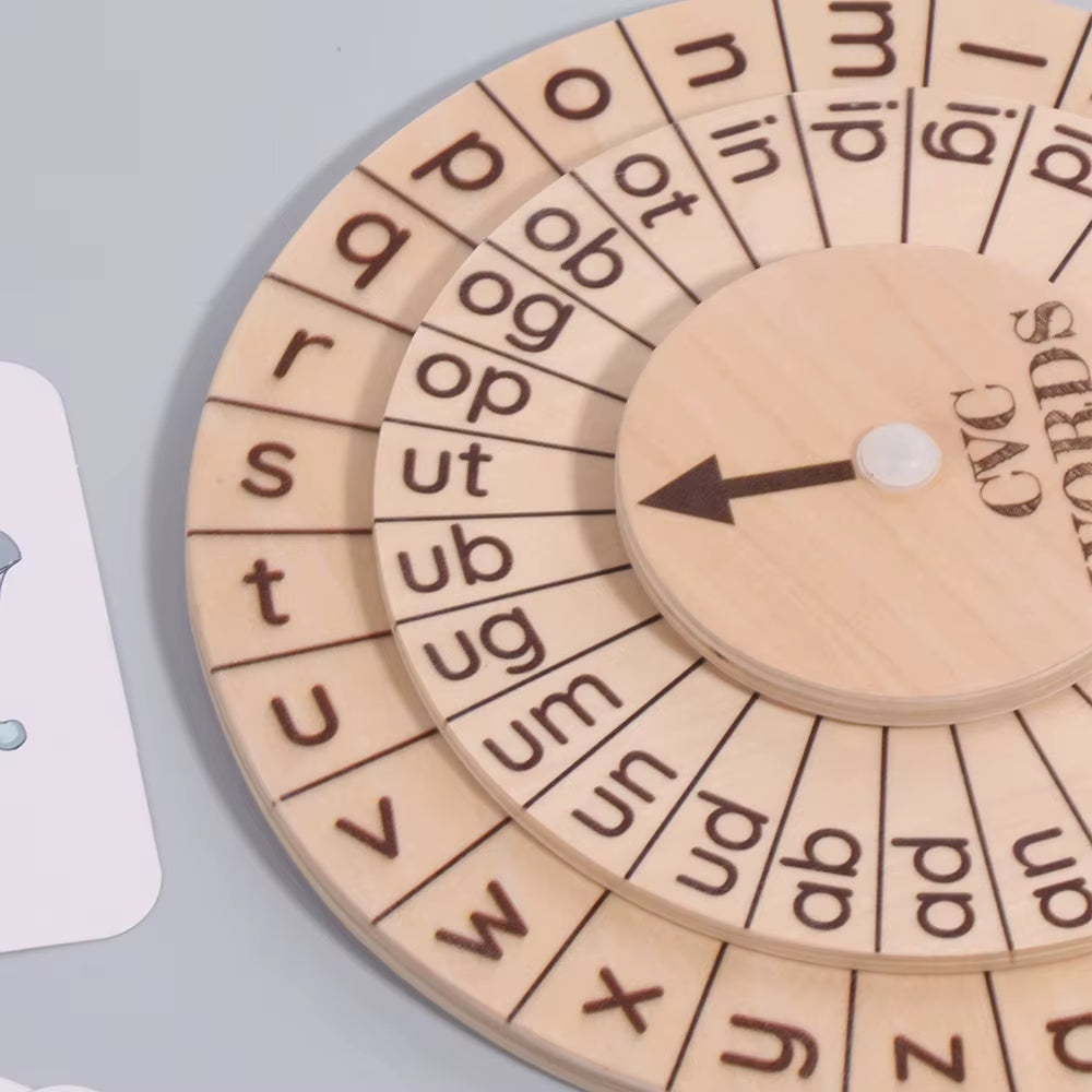 Children'S English Word Spelling Game Letter Recognition Montessori Early Education Toy