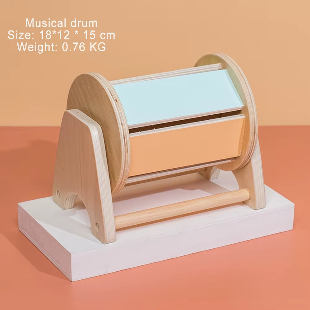 Montessori Teaching AIDS Wooden Ball Drawer Target Box Children'S Early Education Intelligence Kids Wooden Learning Toys