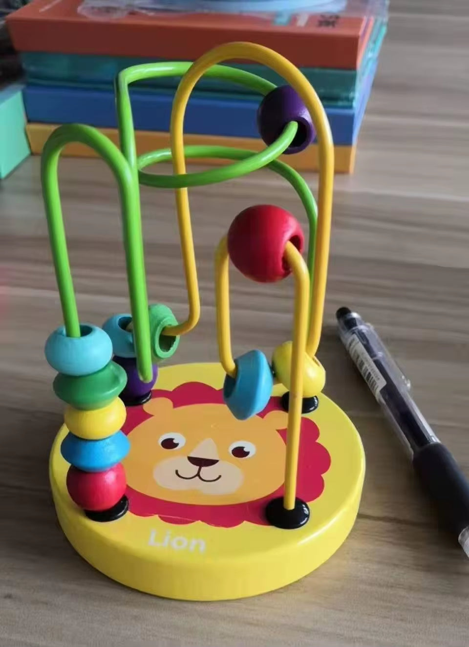 Hotsale Montessori Wooden Toys Childhood Learning Toy Children Kids Baby Colorful Wooden Blocks Enlightenment Educational Toy
