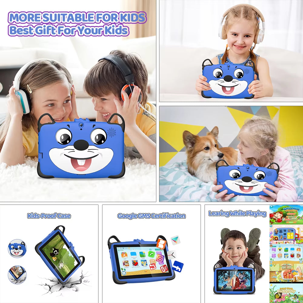 7 Inch Children Criancas Learning Educative Educational Para Ninos Tablette Pour Enfants Tablet for Kids