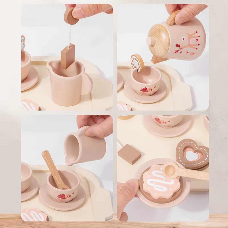 Children'S Play Home Afternoon Tea Set Interactive Puzzle Toy