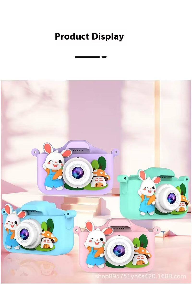 2025 New Kids Camera for Girls Boys, HD 2.0 Inches Screen Child Selfie Video Camera Digital Camcorder Toys Gift