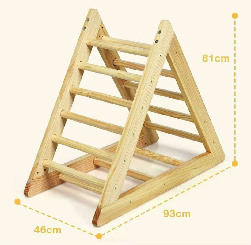 8 in 1 Wood Gym Children Kid Montessori Climbing Frame Kindergarten Indoor Toys Educational Wooden Climbing Play Set