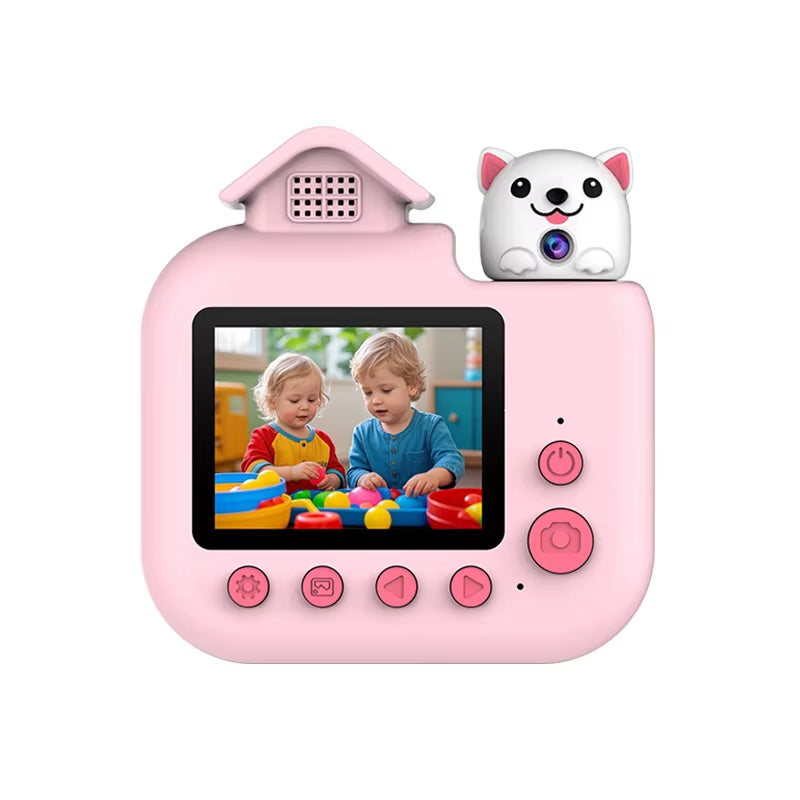 Kids Camera Instant Print Camera Toy Cameras Camcorder Toys Kids Selfie Toddler Child Minicam
