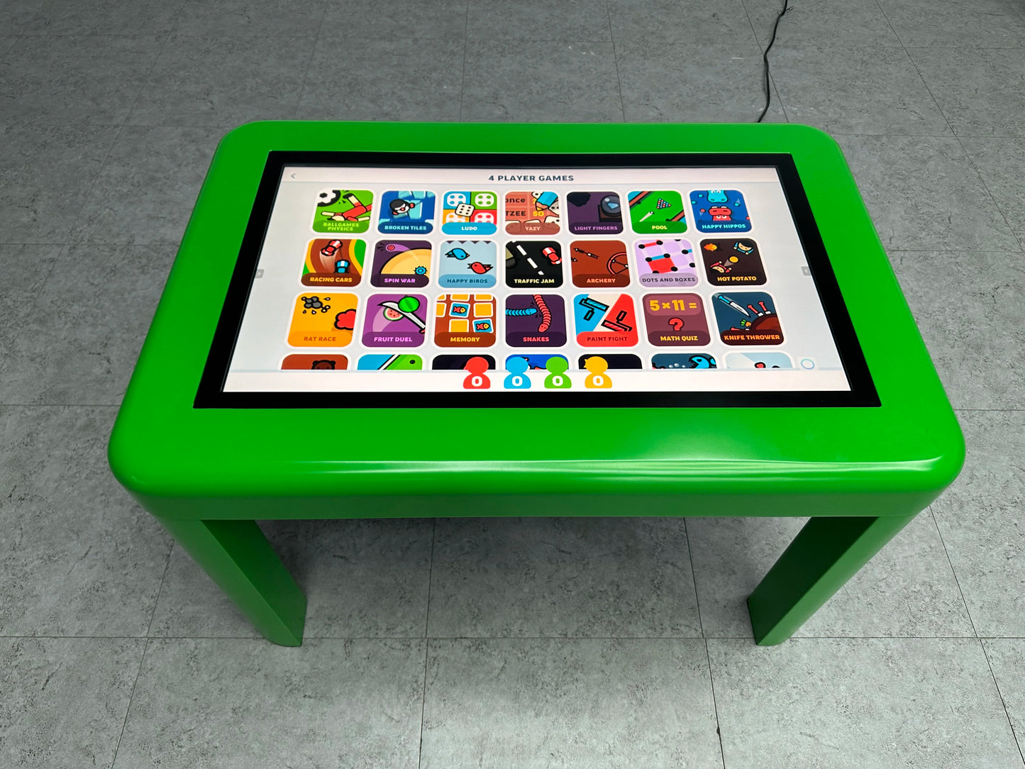 32/43 Inch Toughed Glass Full Hd Kindergarten Multi Touch Screen Table for Kids Games Smart Interactive Table with Touch Screen