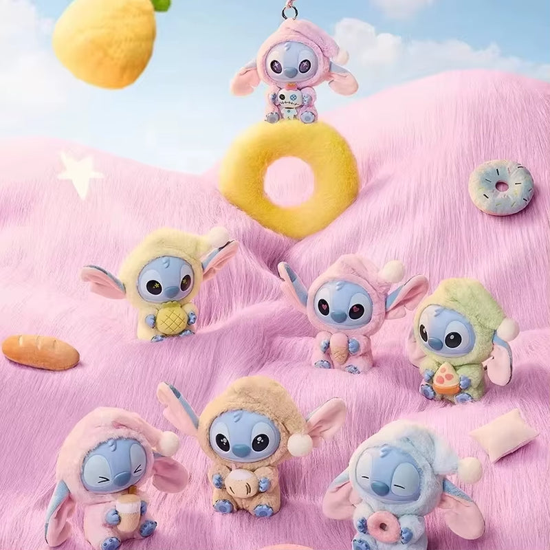 Stitch Eat Sometime before Sleep Plush Dolls and Blind Boxes Figures and Cute Ornaments Gifts Wholesale