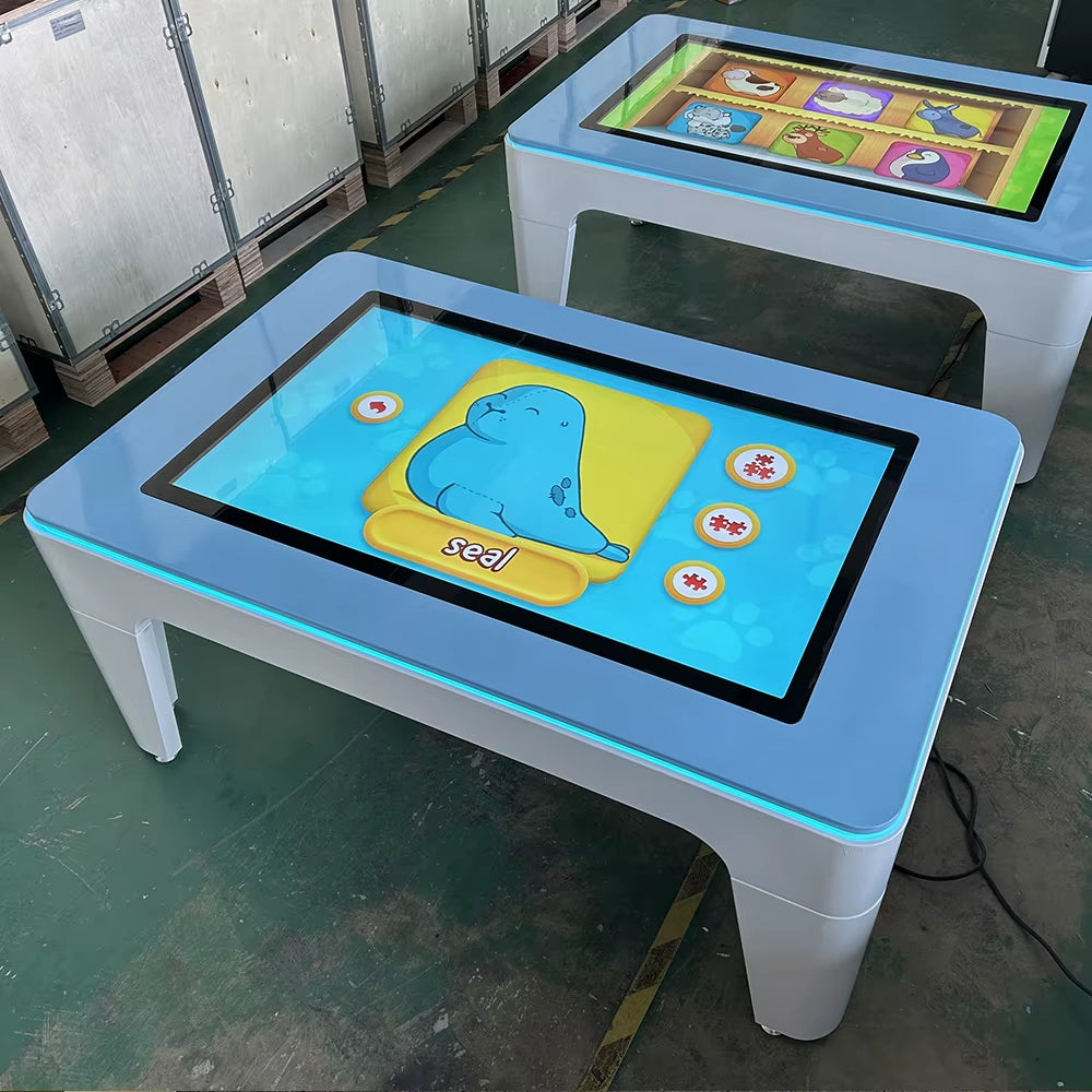 43 Inch Table Digital Tablet Table Smart Table Touch Screen Android Children Games Waterproof Interactive Education Games