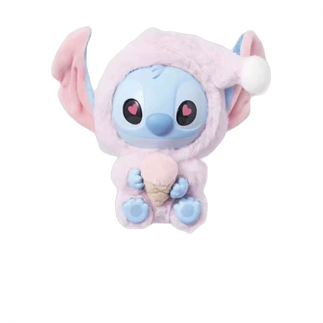 Stitch Eat Sometime before Sleep Plush Dolls and Blind Boxes Figures and Cute Ornaments Gifts Wholesale