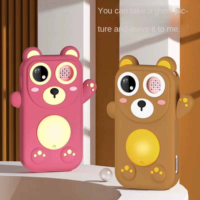 Kids Toy Smartphone Appearance with MP3 Games Daily Reminder Function with Silicone Case Touch Screen Digital Camera