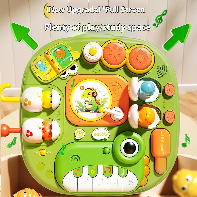 Baby Educational Musical Animal Piano Music Multifunction Desk Kids Learning Table Toys for Kids