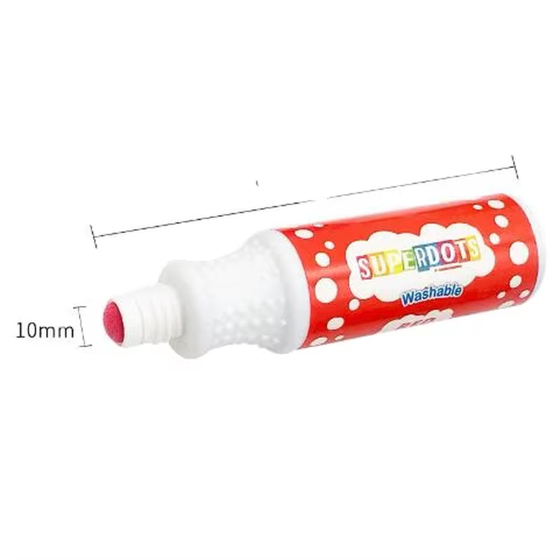 Most Popular Kids Drawing Toys Mini Dot Marker Preschool 12 Colors Washable Art Paint Dauber Bingo Graffiti Marker for Toddlers