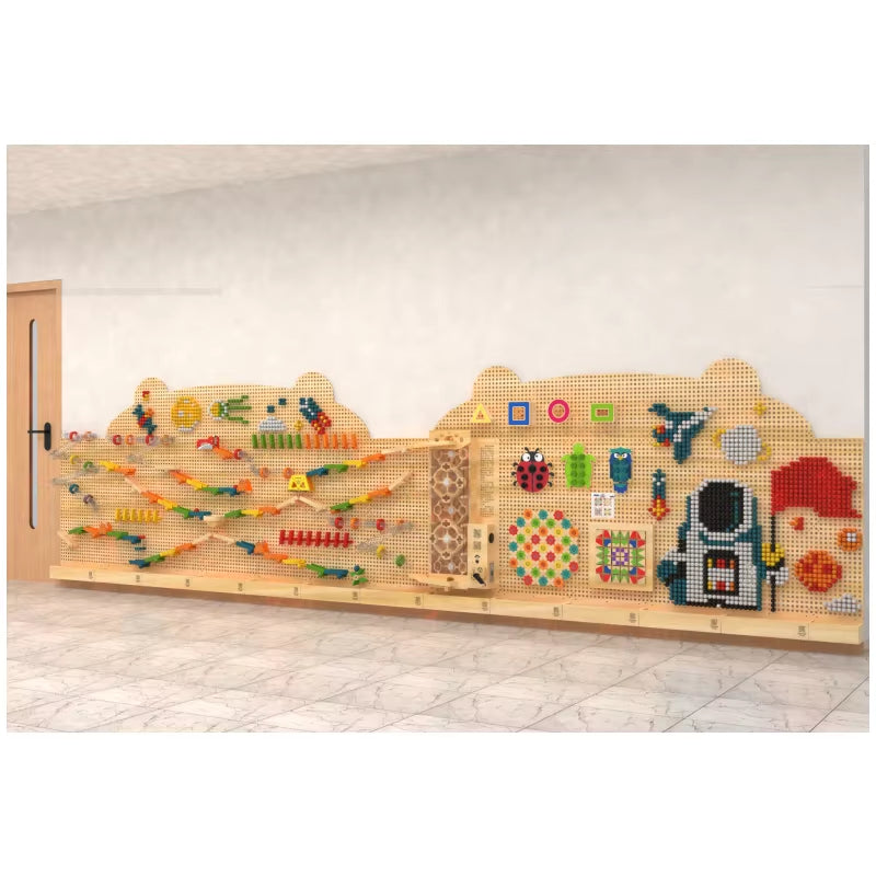 Hot Selling Montessori Educational Toys Interactive Wall Panel Wall Games for Kids for Kindergarten