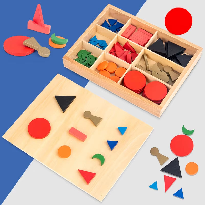 Wooden Three-Dimensional Plane Grammar Symbols Montessori Teaching Aids for Children'S Language Early Education Puzzle Toys