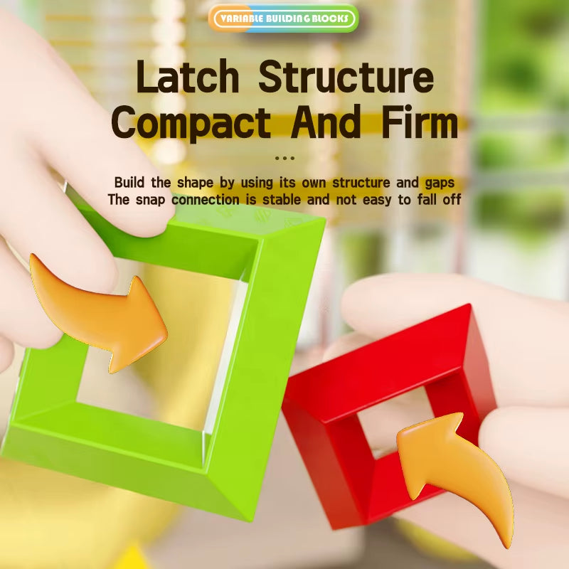 Triangular Tower Building Block Magic Tower Brain Training Puzzle Multi-Functional Granule Child Boys and Girls Assembling Toys