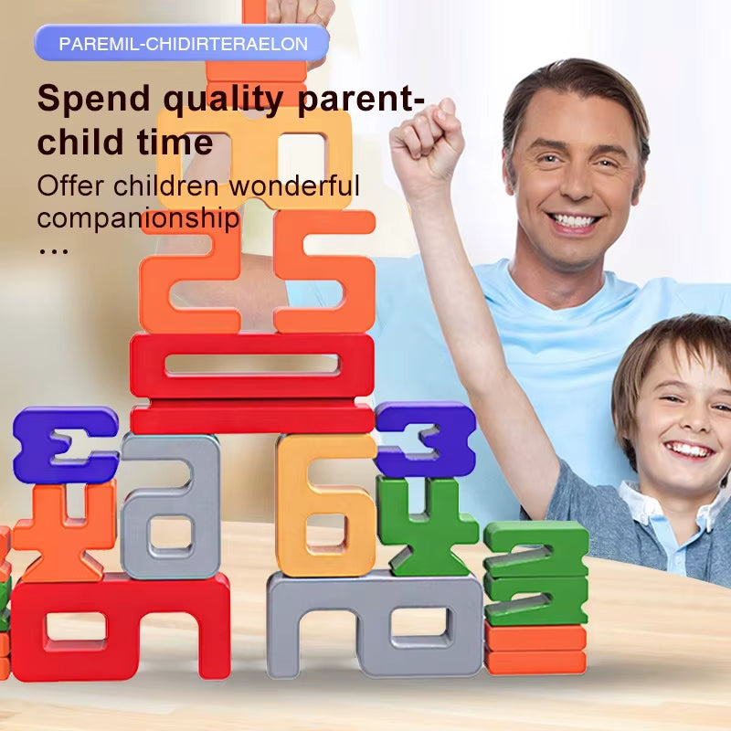 Hot Selling Baby Digital Building Blocks Montessori Early Education Educational Infants Logical Thinking Memory Training Games