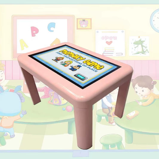 POLING 32-Inch Touch Screen with Interactive Android 11-Learning Software Party Event Game Table