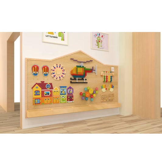 Hot Selling Montessori Educational Toys Interactive Wall Panel Wall Games for Kids for Kindergarten