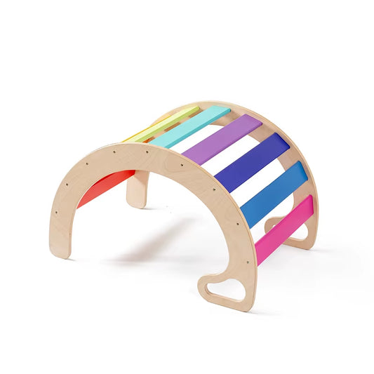 Montessori Wooden Learning Tower Foldable Toys Slide Indoor Combination Climbing Frame for Kids Toddlers