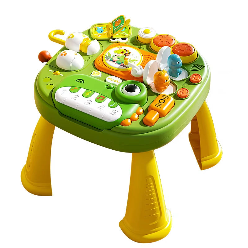 Baby Educational Musical Animal Piano Music Multifunction Desk Kids Learning Table Toys for Kids