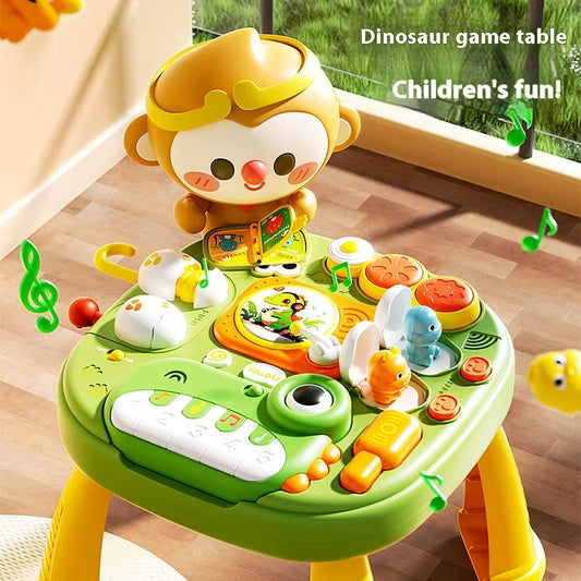 Baby Educational Musical Animal Piano Music Multifunction Desk Kids Learning Table Toys for Kids