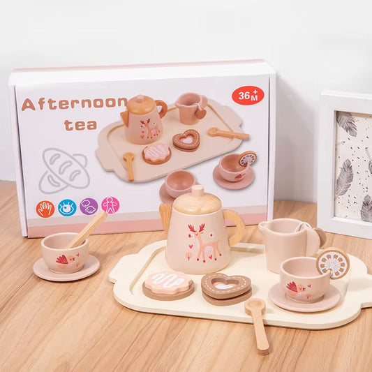 Children'S Play Home Afternoon Tea Set Interactive Puzzle Toy