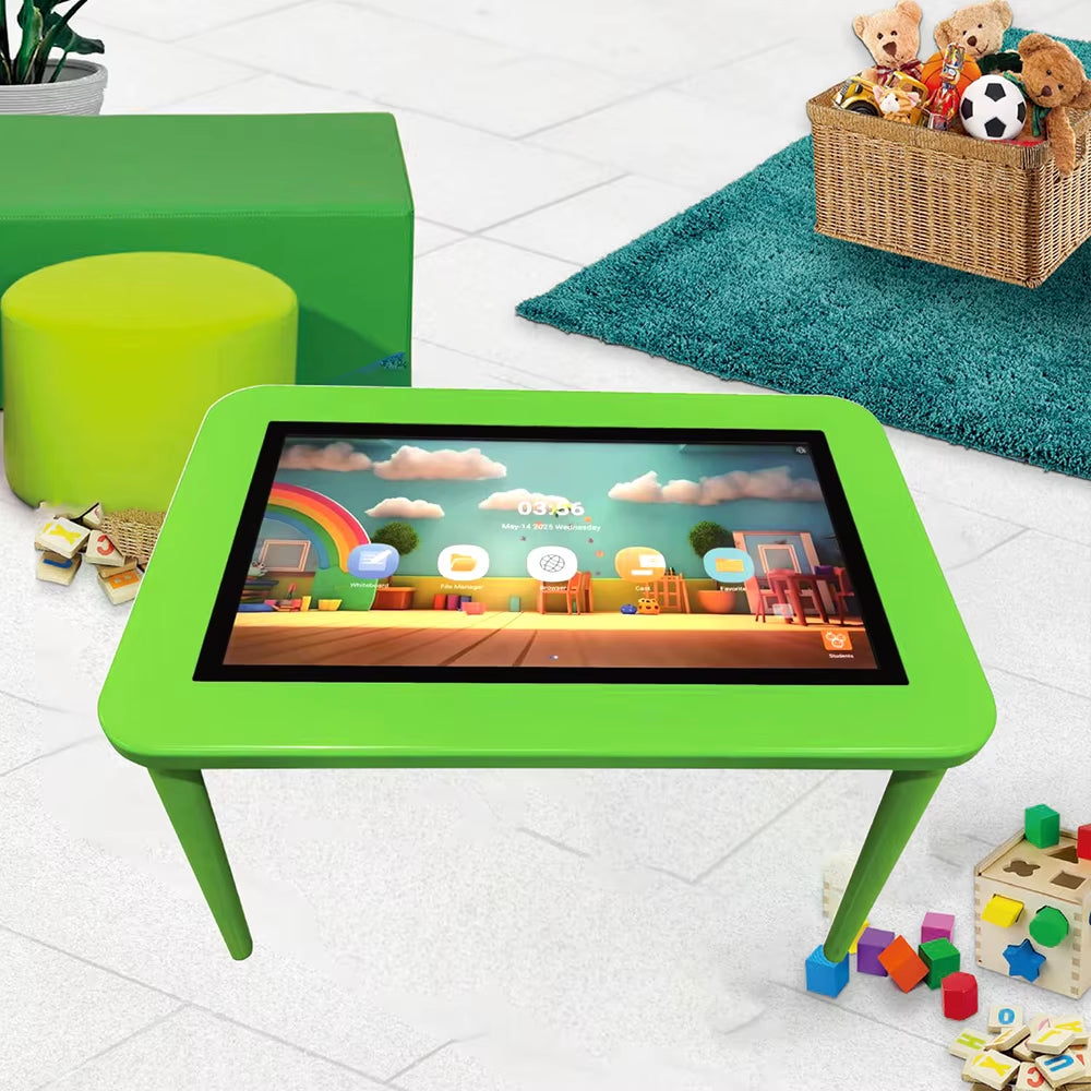 32" Interactive Android 14.0 Digital Kids Screen Games Interactive Touch Screen Wall Toy Touch Table
