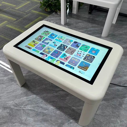 32/43 Inch Toughed Glass Full Hd Kindergarten Multi Touch Screen Table for Kids Games Smart Interactive Table with Touch Screen