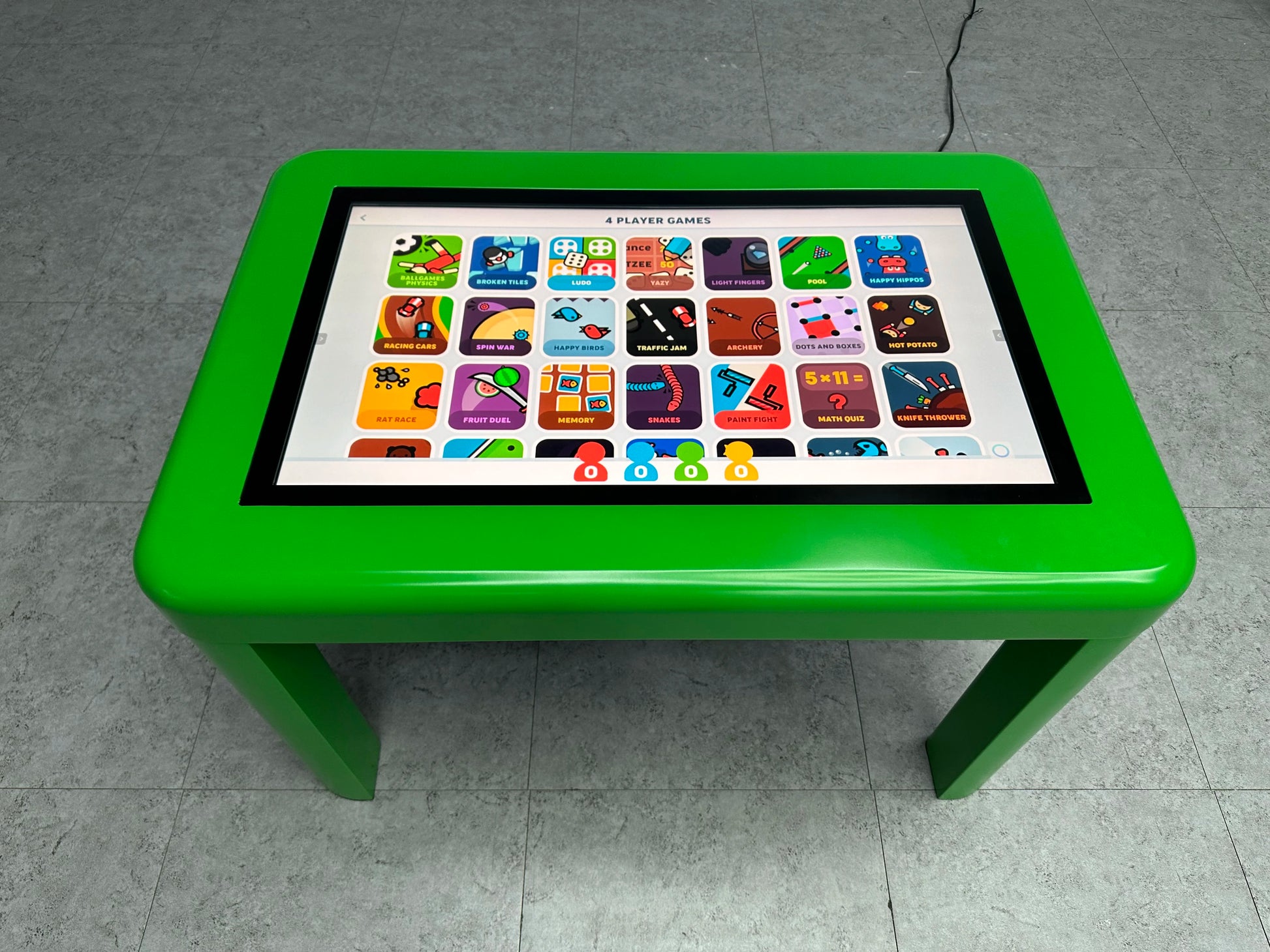 32/43 Inch Toughed Glass Full Hd Kindergarten Multi Touch Screen Table for Kids Games Smart Interactive Table with Touch Screen