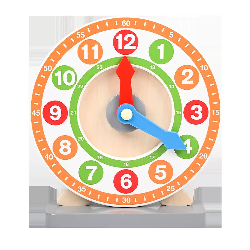 High Quality Time Learning Matching Board Digital Clock Games Montessori Early Education Math Teaching Tool Toy for Children