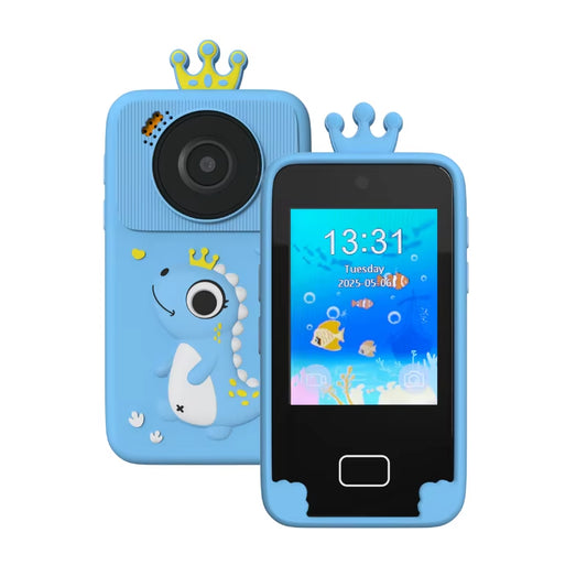 Mini Smart Phone Digital Camera for Kids New Arrival 48MP Dual Camera Touch Screen Toy for Boys Girls CMOS Imaging Sensor MP3