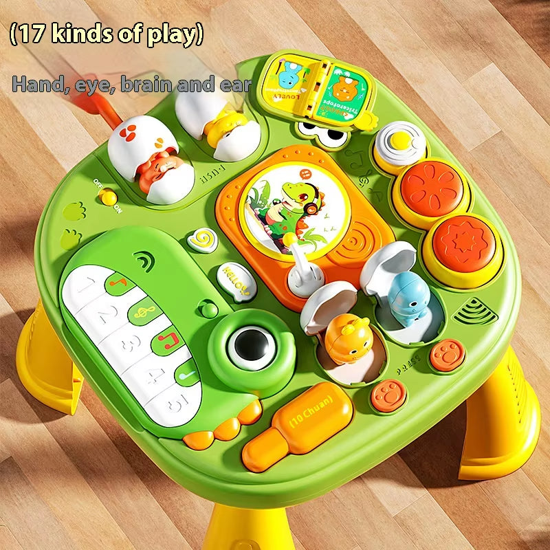 Baby Educational Musical Animal Piano Music Multifunction Desk Kids Learning Table Toys for Kids